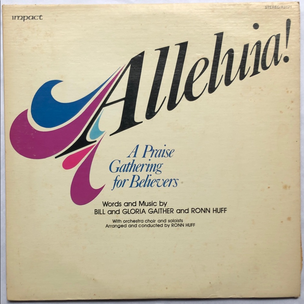 Alleluia! A Praise Gathering For Believers Vinyl Lp Record Album ‘73